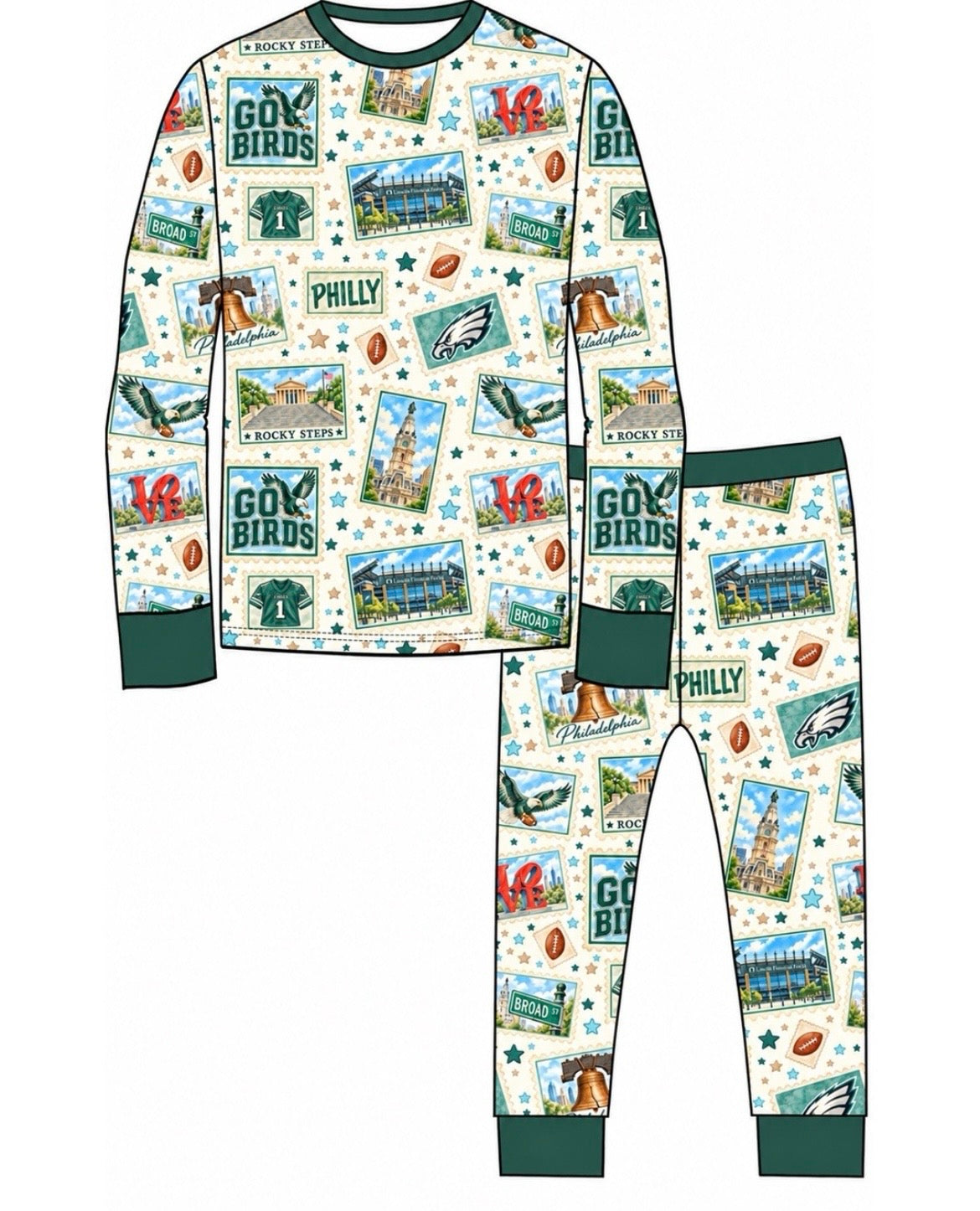 The Philly Post Pajamas